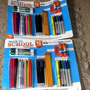 Back to School Essentials 42 Count Set Two Sets